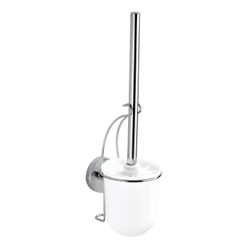 WENKO 20898100-WC четка VACUUM-LOC MILAZZO 10x34 см неръждаема стомана/лъскав хром/бяла