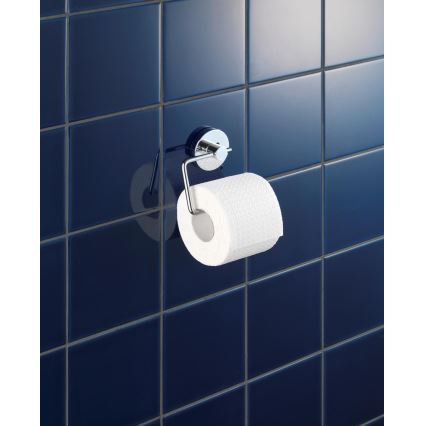 WENKO 20899100-Държач за тоалетна хартия VACUUM-LOC MILAZZO 13x10,5 см блестящ хром