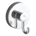 WENKO 20900100-Стоманена кука VACUUM-LOC, кръгла, 6x6,7 cm, лъскав хром