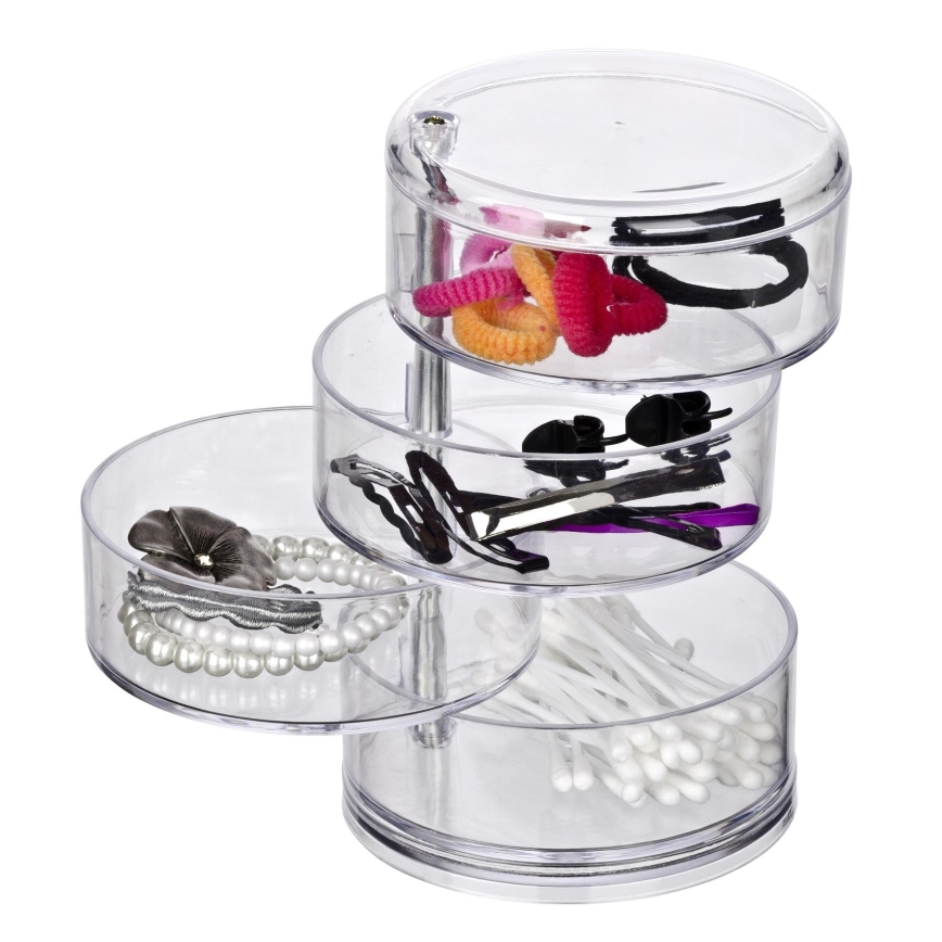 WENKO 20990100 - Органайзер TOWER 11,5x17,5 cm прозрачен