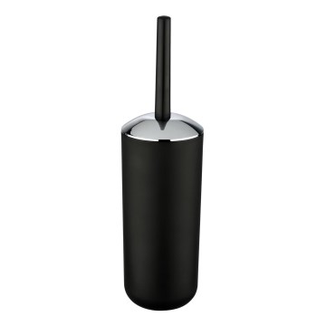 WENKO 21210100 - Четка за WC BRASIL 10x37 см черна/лъскав хром