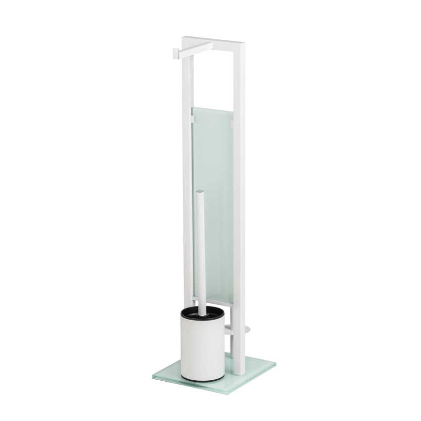 WENKO 21565100 - Четка за WC RIVALTA 18x70 см бяла/черна