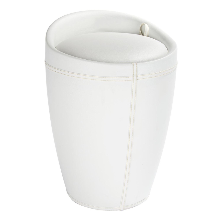 WENKO 21773100 - Табуретка CANDY 36x50,5 cm бяла/черна