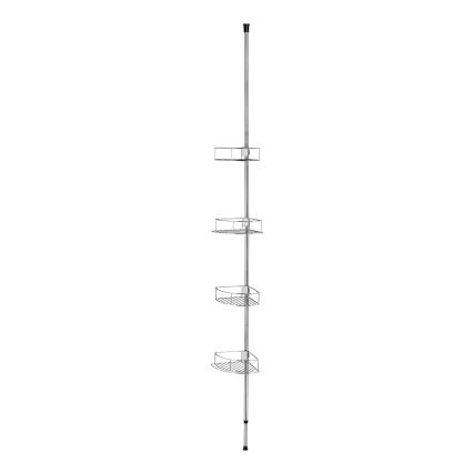 WENKO 21803100-Ъглова полица DOLCEDO 31x275 cm неръждаема стомана/лъскав хром