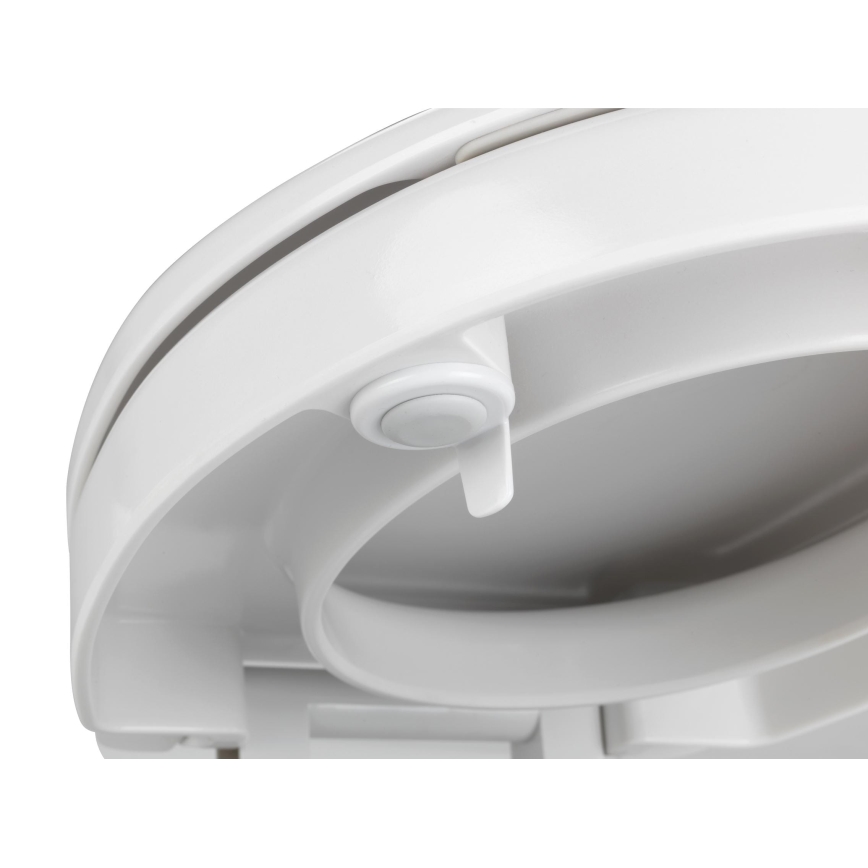 WENKO 21905100-Тоалетна седалка SECURA 37x44 cm бяла/сива