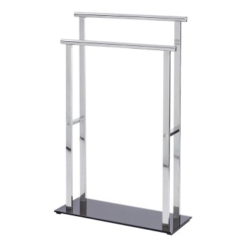 WENKO 22089100 – Закачалка LAVA 52x81,5 cm неръждаема стомана/сребрист/черен