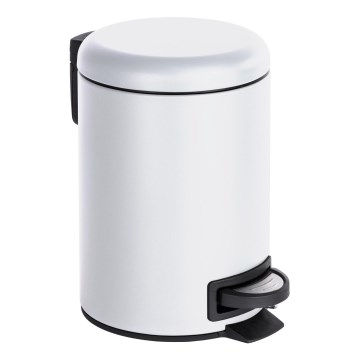 WENKO 22142800 - Кош LEMAN 17x25 см бял/черен