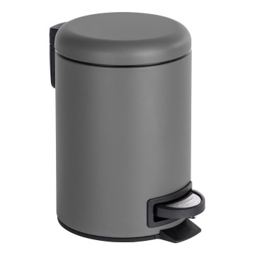 WENKO 22148100 - Кош LEMAN 17x25 см сив/черен