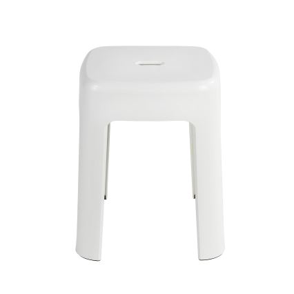 WENKO 22160100 - Табуретка ALASKA 37x45,5 cm бяла