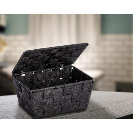 WENKO 22197100 - Кош ADRIA 19x14 см черен