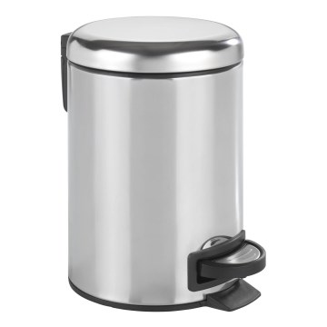 WENKO 22444100 - Кош LEMAN 17x25 см неръждаема стомана/сребрист/черен