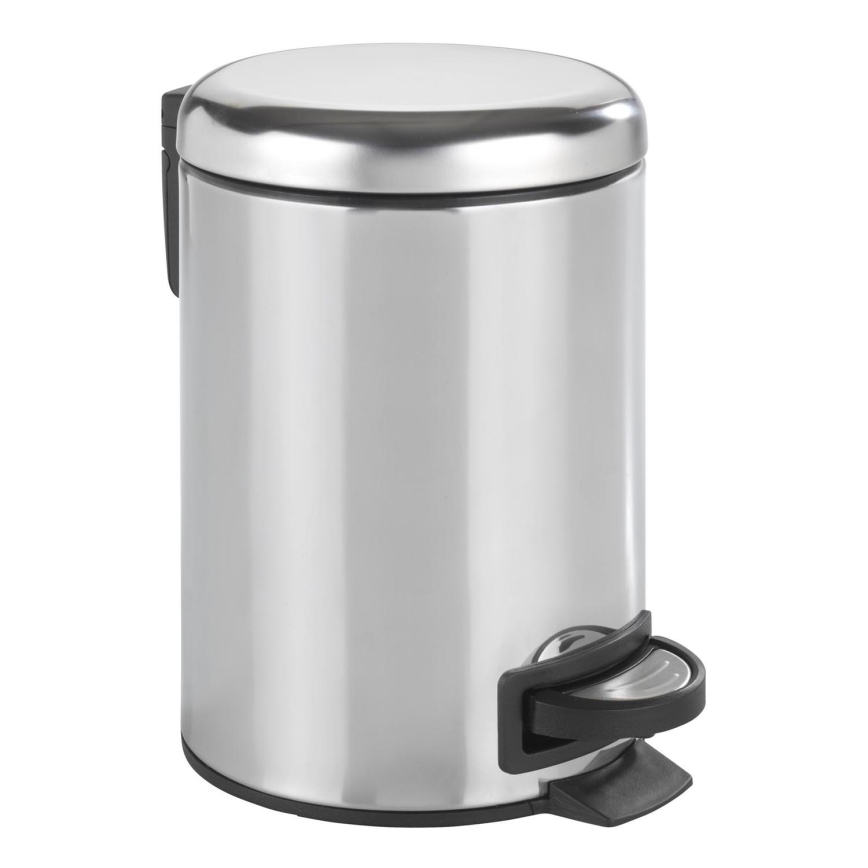 WENKO 22444100 - Кош LEMAN 17x25 см неръждаема стомана/сребрист/черен