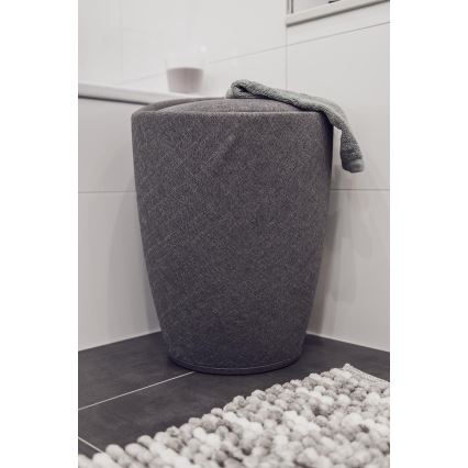 WENKO 22448100 - Столче CANDY 36x50,5 см сиво/черно