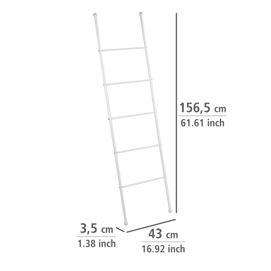 WENKO 22508100 - Държач за кърпи VIVA 43x156,5 cm бяла