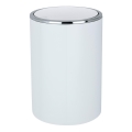WENKO 22554100 - Кош INCA 18,5 x 25,5 см бял/лъскав хром