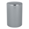 WENKO 22562100 - Кош INCA 18,5x25,5 см сив/лъскав хром