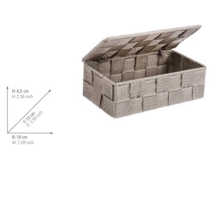 WENKO 22572100 - Органайзер ADRIA 18x10 cm бежов