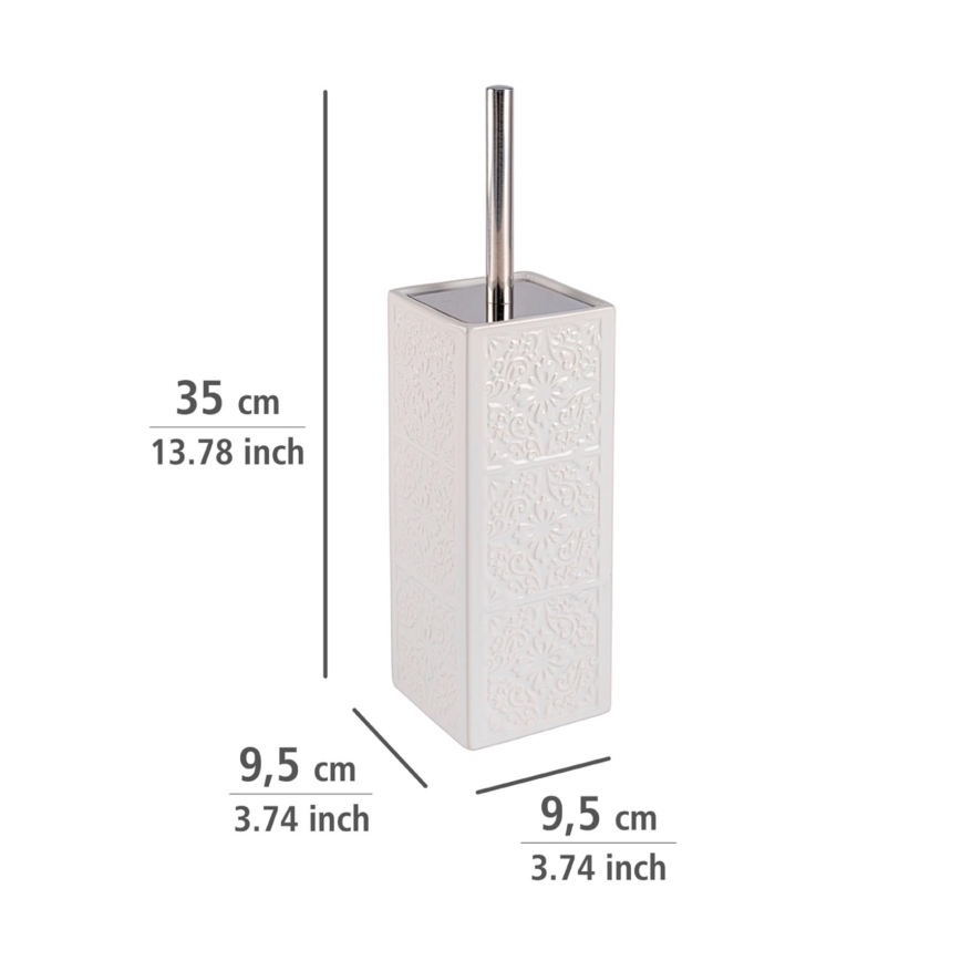 WENKO 22651100 - четка за тоалетна CORDOBA 9,5x35 cm бяла