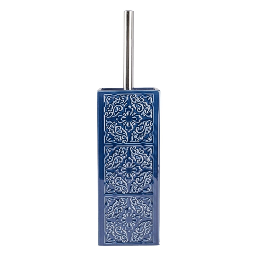 WENKO 22654100 - Четка за тоалетна CORDOBA 9,5x35 cm синя