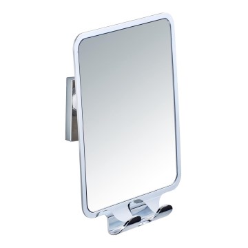 WENKO 22693100 - Козметично огледало VACUUM-LOC QUADRO ED 14x19,5 см лъскав хром