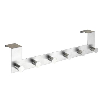 WENKO 22804100-Закачалка CELANO 39x11 cm неръждаема стомана/сребриста