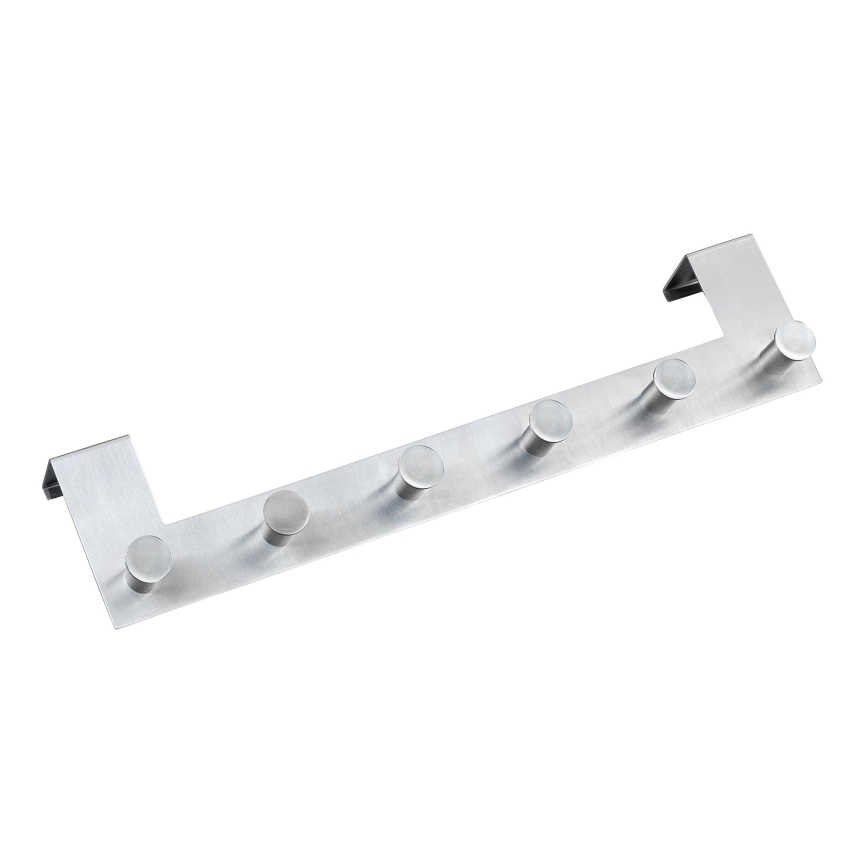WENKO 22804100-Закачалка CELANO 39x11 cm неръждаема стомана/сребриста