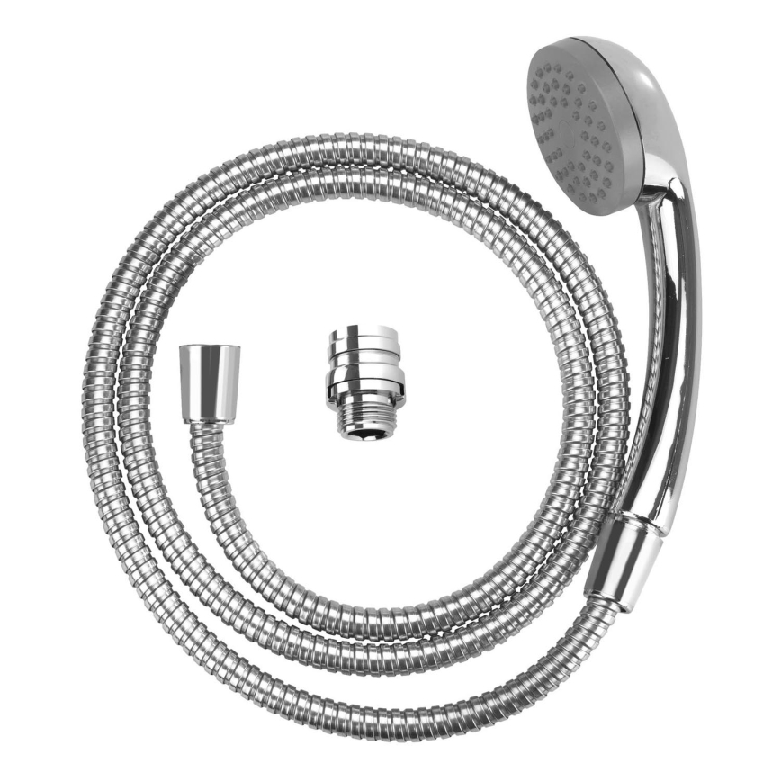 WENKO 22866100 - Душ UNIVERSAL 170x6,5 cm лъскав хром/сребрист/сив