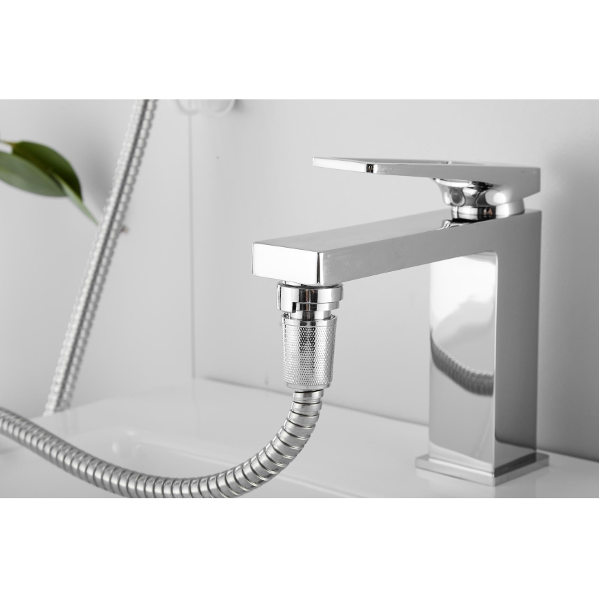 WENKO 22866100 - Душ UNIVERSAL 170x6,5 cm лъскав хром/сребрист/сив