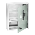 WENKO 22924100 - Аптечка 30x40 см неръждаема стомана/сребриста