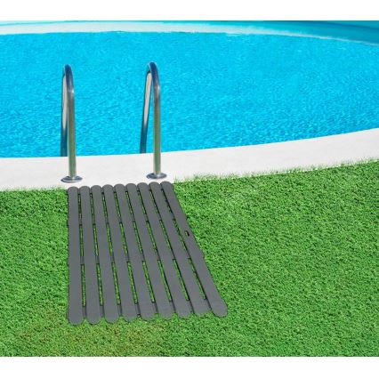 WENKO 22948100-Изтривалка за вътрешна и външна употреба 50 x 80 см сива