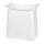 WENKO 22949100 - Столче WING 45x48 см бяло/черно