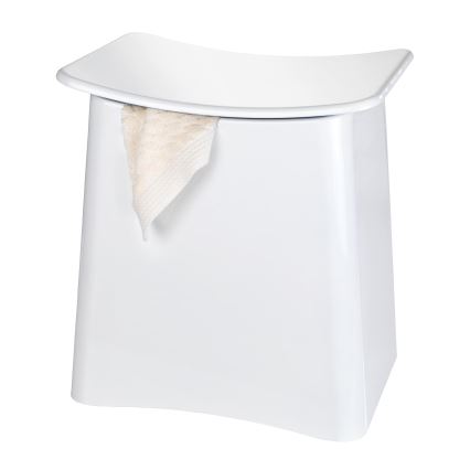WENKO 22949100 - Столче WING 45x48 см бяло/черно