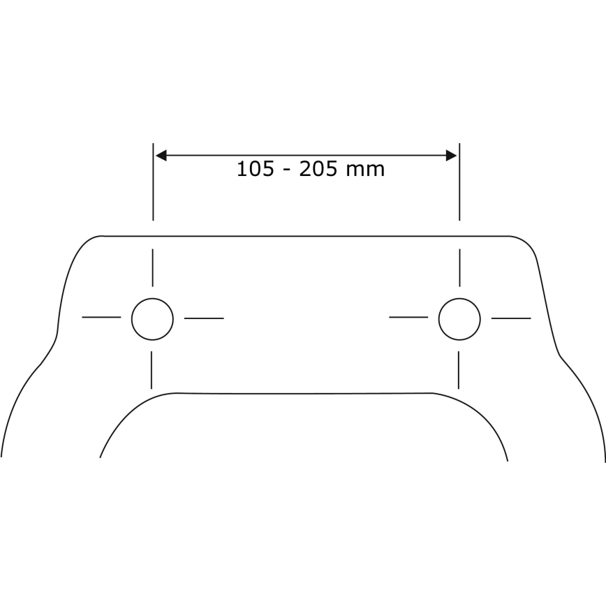 WENKO 22977100-Тоалетно седало BELLEVUE 35,5x42,5 cm антрацит/сребрист