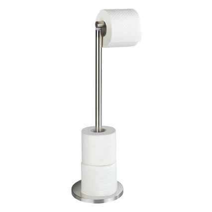 WENKO 22985100 - Държач за тоалетна хартия 21x55 см неръждаема стомана/сребрист