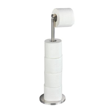 WENKO 22985100 - Държач за тоалетна хартия 21x55 см неръждаема стомана/сребрист