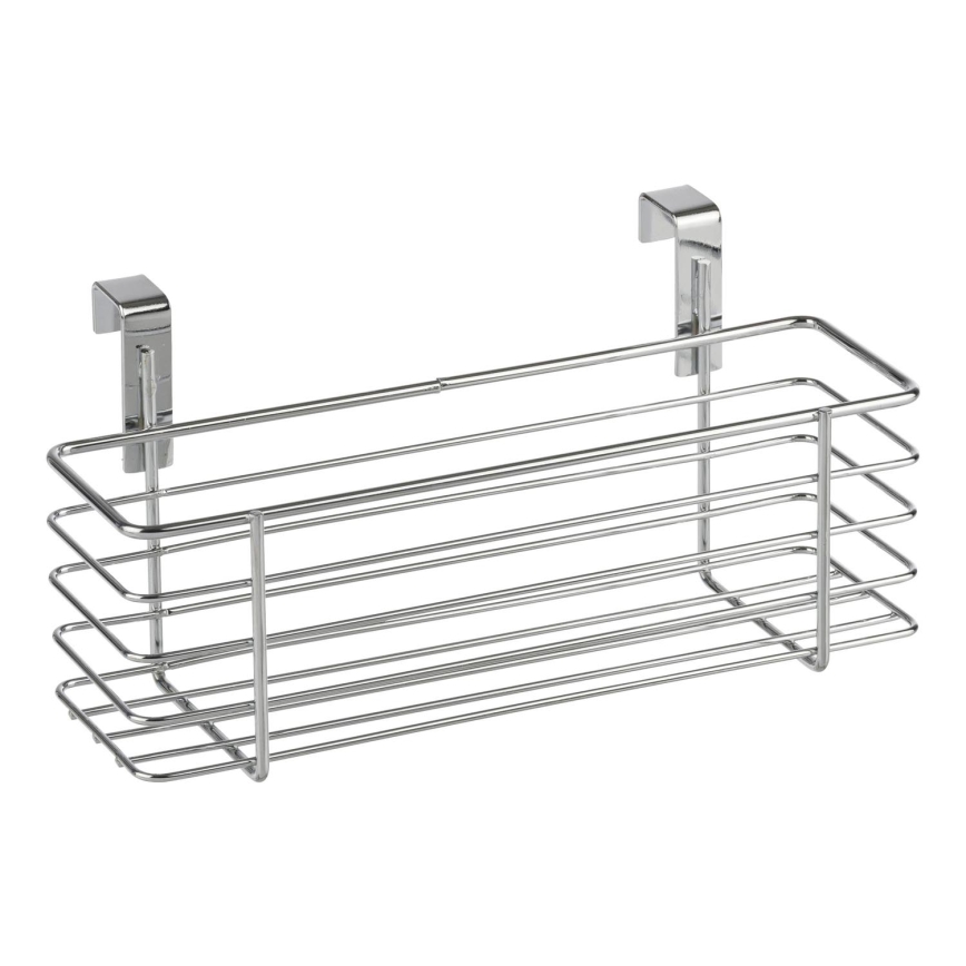 WENKO 2344100 - Кошница SLIM 24x11,5 cm, лъскав хром/черна