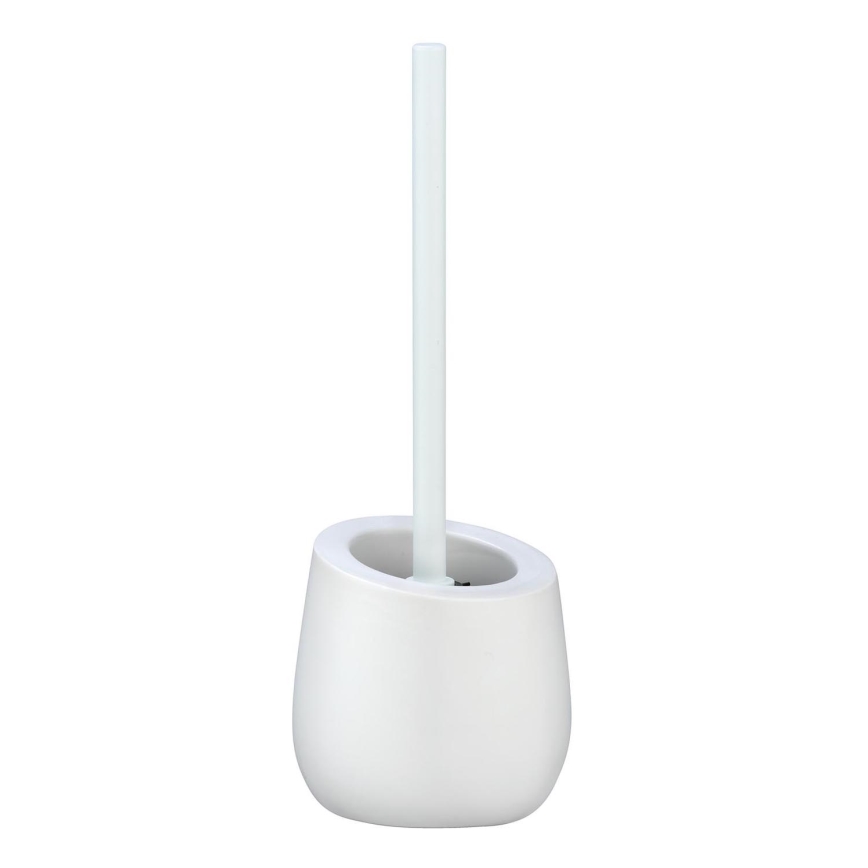 WENKO 23646100 - Четка за WC BADI 13,5 x 38 см, бяла