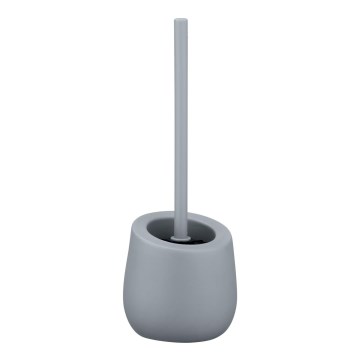 WENKO 23650100 - Четка за WC BADI 13,5x38 cm сива