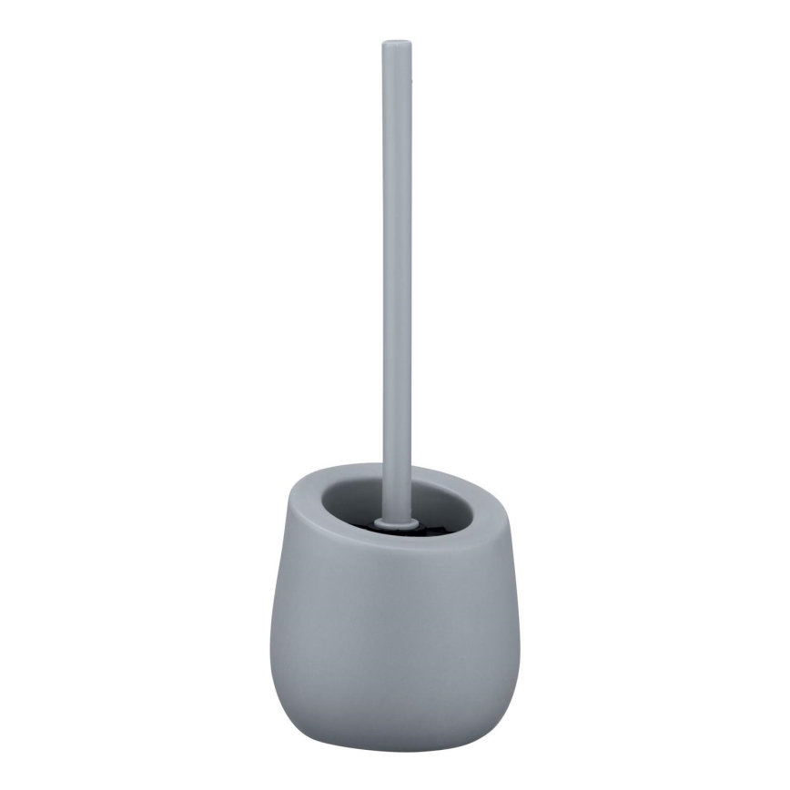 WENKO 23650100 - Четка за WC BADI 13,5x38 cm сива