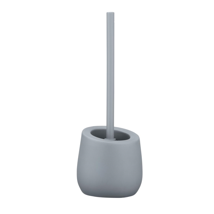WENKO 23650100 - Четка за WC BADI 13,5x38 cm сива