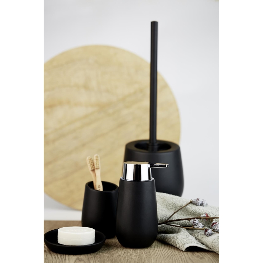 WENKO 23652800 - Дозатор за течен сапун BADI 320 ml черен