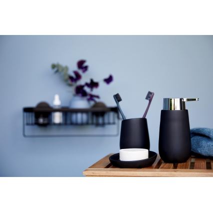 WENKO 23652800 - Дозатор за течен сапун BADI 320 ml черен