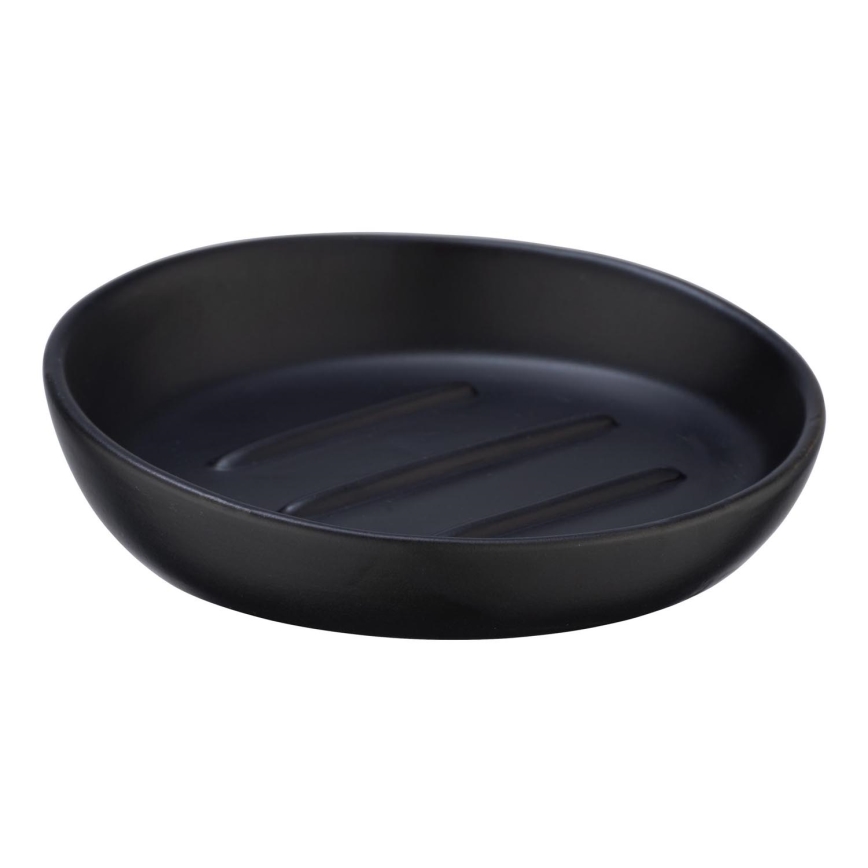 WENKO 23653100 - Сапунерка BADI 11,5x3 см черна