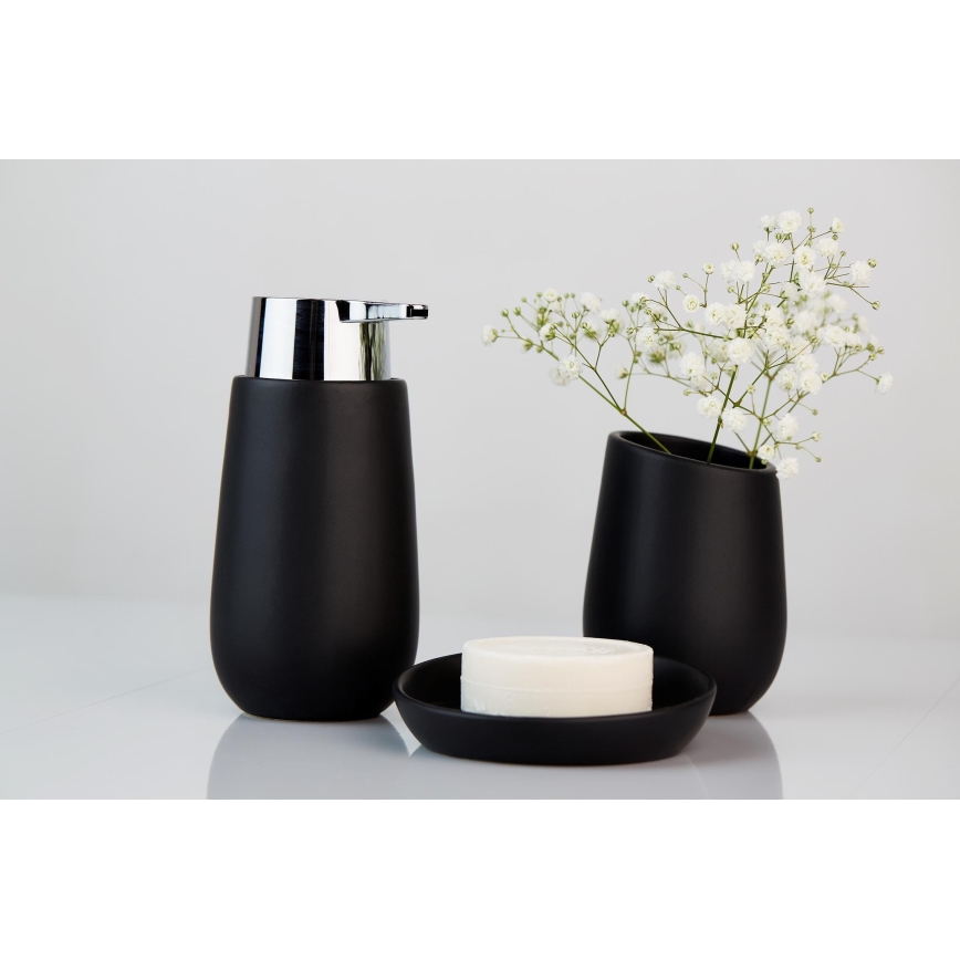 WENKO 23653100 - Сапунерка BADI 11,5x3 см черна
