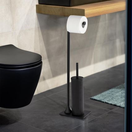 WENKO 23710100 - WC четка HELLA 15x69 cm черна