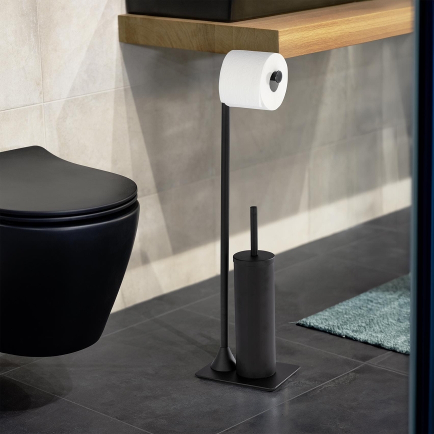 WENKO 23710100 - WC четка HELLA 15x69 cm черна