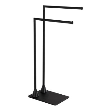 WENKO 23711100 - Стойка за хавлии HELLA 41x79 cm черна