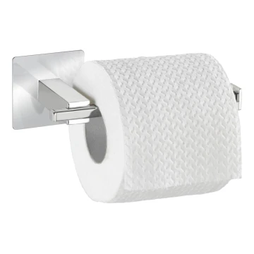 WENKO 23859800 - Държач за тоалетна хартия TURBO-LOC QUADRO ED 16,5 x 6,5 см, неръждаема стомана