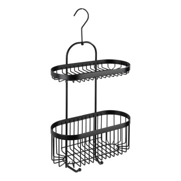 WENKO 23880100 – Полица CLASSIC PL. SCHWARZ 26,5x47 cm черна