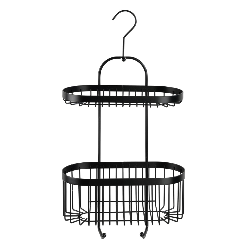 WENKO 23880100 – Полица CLASSIC PL. SCHWARZ 26,5x47 cm черна